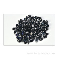 Oval Shape Natural Chinese Black Sapphire Gemstone